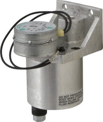 LDI Industries - 0.16 cc Output per Cycle, 1 Outlet Central Lubrication System Electric Pump - 66.55mm Wide x 134.37mm High, 120 Volt, Oil/Grease, 1/8-27 Outlet Thread, NPTF - Exact Tooling