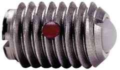 TE-CO - 1/2-13, 0.281" Ball Diam, 3/4" Body Length, 0.072" Max Ball Reach, Threaded Ball Plunger - Exact Tooling