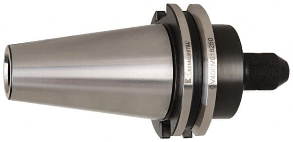 Made in USA - CAT40 Taper Shank 5/16" Hole End Mill Holder/Adapter - 7/8" Nose Diam, 4.72" Projection - Exact Tooling