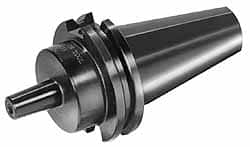 Kennametal - CAT40 Outside Taper, JT3 Inside Taper, CAT to Jacobs Taper Adapter - 1.56" Projection - Exact Tooling