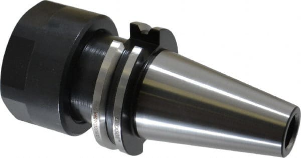Kennametal - 5/64" to 1" Capacity, 3" Projection, CAT40 Taper Shank, TG/PG 100 Collet Chuck - 5.687" OAL - Exact Tooling