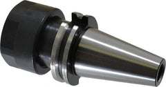 Kennametal - 5/64" to 1" Capacity, 3" Projection, CAT40 Taper Shank, TG/PG 100 Collet Chuck - 5.687" OAL - Exact Tooling