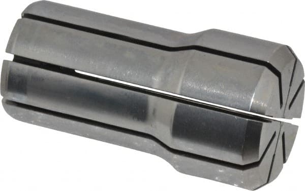 Kennametal - 3/64 Inch, 1/64 to 3/64 Inch Collet Capacity, Series DA100 Double Angle Collet - 1-7/16 Inch Overall Length, 0.769 Inch Overall Diameter, 0.001 Inch TIR - Exact Tooling