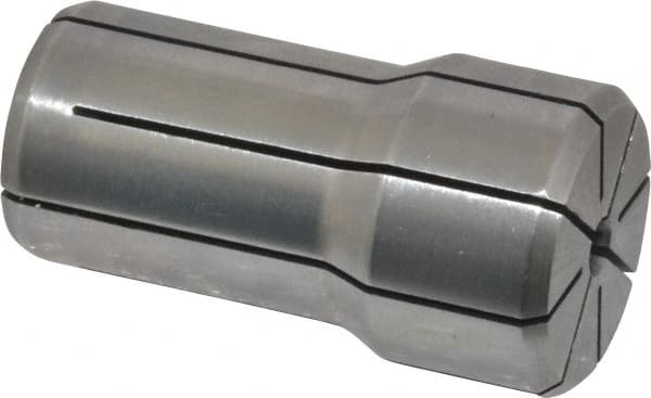 Kennametal - 1/8 Inch, 0.0938 to 1/8 Inch Collet Capacity, Series DA100 Double Angle Collet - 1-7/16 Inch Overall Length, 0.769 Inch Overall Diameter, 0.001 Inch TIR - Exact Tooling