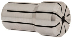 Kennametal - 9/64 Inch, 7/64 to 0.141 Inch Collet Capacity, Series DA100 Double Angle Collet - 1-7/16 Inch Overall Length, 0.769 Inch Overall Diameter, 0.001 Inch TIR - Exact Tooling