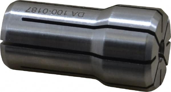 Kennametal - 3/16 Inch, 5/32 to 3/16 Inch Collet Capacity, Series DA100 Double Angle Collet - 1-7/16 Inch Overall Length, 0.769 Inch Overall Diameter, 0.001 Inch TIR - Exact Tooling