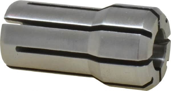 Kennametal - 3/8 Inch, 11/32 to 3/8 Inch Collet Capacity, Series DA100 Double Angle Collet - 1-7/16 Inch Overall Length, 0.769 Inch Overall Diameter, 0.001 Inch TIR - Exact Tooling