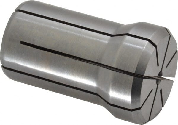 Kennametal - 1/8 Inch, 0.0938 to 1/8 Inch Collet Capacity, Series DA180 Double Angle Collet - 1-5/8 Inch Overall Length, 1.035 Inch Overall Diameter, 0.001 Inch TIR - Exact Tooling