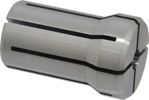 Kennametal - 1/4 Inch, 0.2188 to 1/4 Inch Collet Capacity, Series DA180 Double Angle Collet - 1-5/8 Inch Overall Length, 1.035 Inch Overall Diameter, 0.001 Inch TIR - Exact Tooling