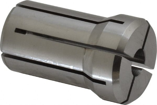 Kennametal - 21/64 Inch, 19/64 to 21/64 Inch Collet Capacity, Series DA180 Double Angle Collet - 1-5/8 Inch Overall Length, 1.035 Inch Overall Diameter, 0.001 Inch TIR - Exact Tooling