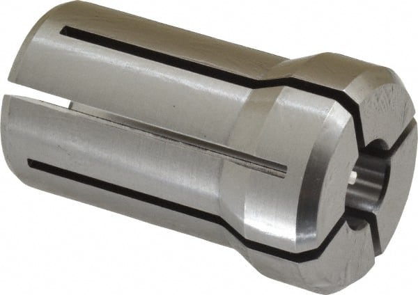 Kennametal - 25/64 Inch, 0.3594 to 25/64 Inch Collet Capacity, Series DA180 Double Angle Collet - 1-5/8 Inch Overall Length, 1.035 Inch Overall Diameter, 0.001 Inch TIR - Exact Tooling