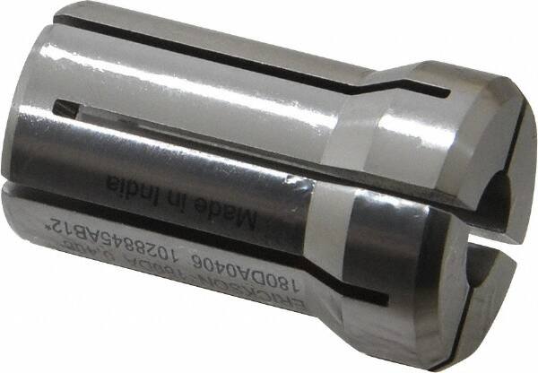 Kennametal - 13/32 Inch, 3/8 to 13/32 Inch Collet Capacity, Series DA180 Double Angle Collet - 1-5/8 Inch Overall Length, 1.035 Inch Overall Diameter, 0.001 Inch TIR - Exact Tooling