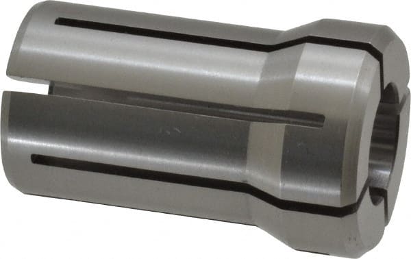 Kennametal - 17/32 Inch, 1/2 to 17/32 Inch Collet Capacity, Series DA180 Double Angle Collet - 1-5/8 Inch Overall Length, 1.035 Inch Overall Diameter, 0.001 Inch TIR - Exact Tooling