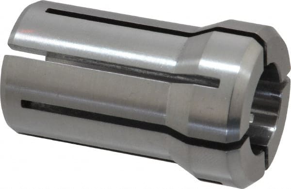 Kennametal - 37/64 Inch, 35/64 to 37/64 Inch Collet Capacity, Series DA180 Double Angle Collet - 1-5/8 Inch Overall Length, 1.035 Inch Overall Diameter, 0.001 Inch TIR - Exact Tooling