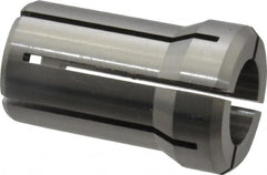 Kennametal - 19/32 Inch, 9/16 to 19/32 Inch Collet Capacity, Series DA180 Double Angle Collet - 1-5/8 Inch Overall Length, 1.035 Inch Overall Diameter, 0.001 Inch TIR - Exact Tooling