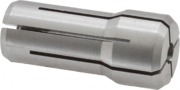 Kennametal - 9/64 Inch, 7/64 to 9/64 Inch Collet Capacity, Series DA200 Double Angle Collet - 1-3/16 Inch Overall Length, 0.539 Inch Overall Diameter, 0.001 Inch TIR - Exact Tooling