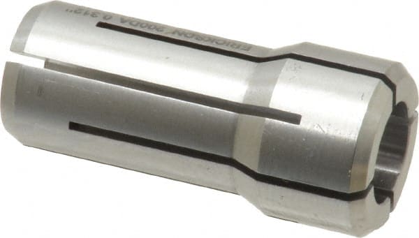 Kennametal - 5/16 Inch, 9/32 to 5/16 Inch Collet Capacity, Series DA200 Double Angle Collet - 1-3/16 Inch Overall Length, 0.539 Inch Overall Diameter, 0.001 Inch TIR - Exact Tooling