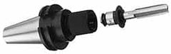 Collis Tool - CAT50 Taper Shank Rigid Tapping Adapter - 4.88" Projection, Size 3 Adapter, Quick Change, Through Coolant - Exact Tooling