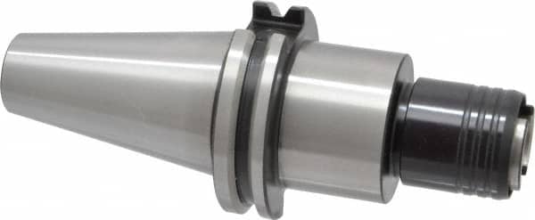 Collis Tool - CAT40 Taper Shank Rigid Tapping Adapter - 2-3/4" Projection, Size 1 Adapter, Quick Change, Through Coolant - Exact Tooling