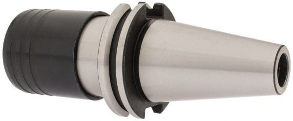 Collis Tool - CAT40 Taper Shank Rigid Tapping Adapter - 3.56" Projection, Size 2 Adapter, Quick Change, Through Coolant - Exact Tooling