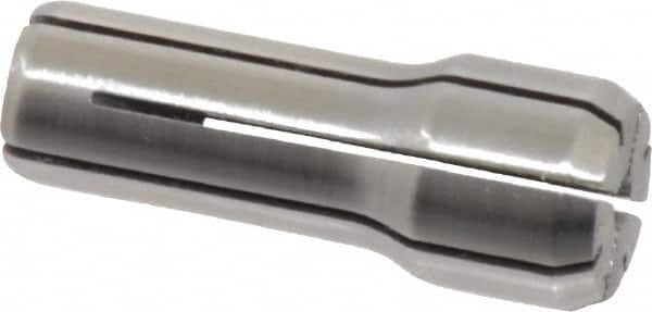 Kennametal - 5/64 Inch, 3/64 to 5/64 Inch Collet Capacity, Series DA300 Double Angle Collet - 1 Inch Overall Length, 3/8 Inch Overall Diameter, 0.001 Inch TIR - Exact Tooling