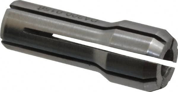 Kennametal - 5/32 Inch, 1/8 to 5/32 Inch Collet Capacity, Series DA300 Double Angle Collet - 1 Inch Overall Length, 3/8 Inch Overall Diameter, 0.001 Inch TIR - Exact Tooling