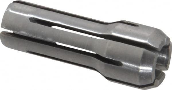 Kennametal - 3/16 Inch, 5/32 to 3/16 Inch Collet Capacity, Series DA300 Double Angle Collet - 1 Inch Overall Length, 3/8 Inch Overall Diameter, 0.001 Inch TIR - Exact Tooling