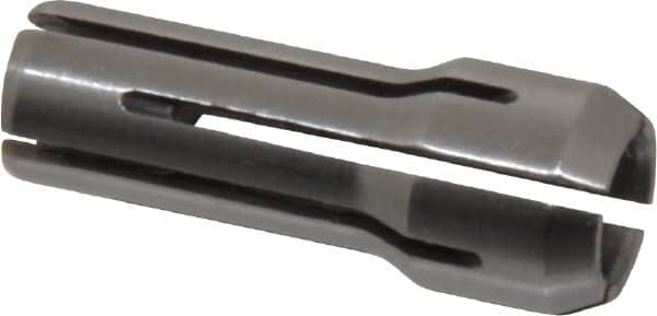 Kennametal - 7/32 Inch, 3/16 to 7/32 Inch Collet Capacity, Series DA300 Double Angle Collet - 1 Inch Overall Length, 3/8 Inch Overall Diameter, 0.001 Inch TIR - Exact Tooling