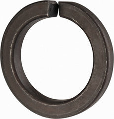 Value Collection - 2", 2.008" ID, 0.422" Thick Split Lock Washer - Grade 8 Spring Steel, Uncoated, 2.008" Min ID, 2.039" Max ID, 2.936" Max OD - Exact Tooling