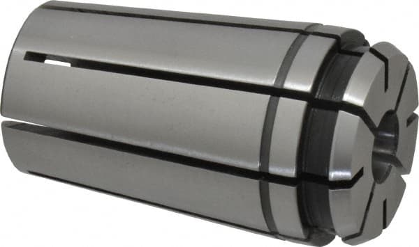 Kennametal - TG/PG 100 7/16" Standard Single Angle Collet - 11.125mm TIR, 60.33mm OAL, 11.13mm Overall Diam - Exact Tooling