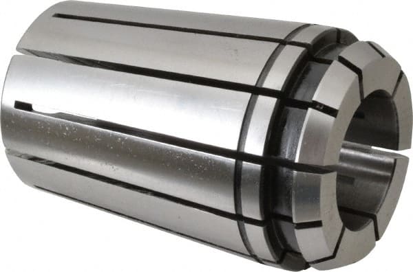 Kennametal - TG/PG 150 1-1/8" Standard Single Angle Collet - 28.575mm TIR, 76.2mm OAL, 28.57mm Overall Diam - Exact Tooling