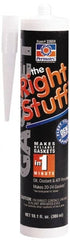 Permatex - 300ml Instant Gasket Maker - -75 to 500°F, Black, Comes in Cartridge - Exact Tooling