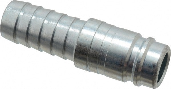 Parker - Hose Barb Industrial Pneumatic Hose Connector - Steel, 3/4" Body Diam, 3/4" Hose ID - Exact Tooling