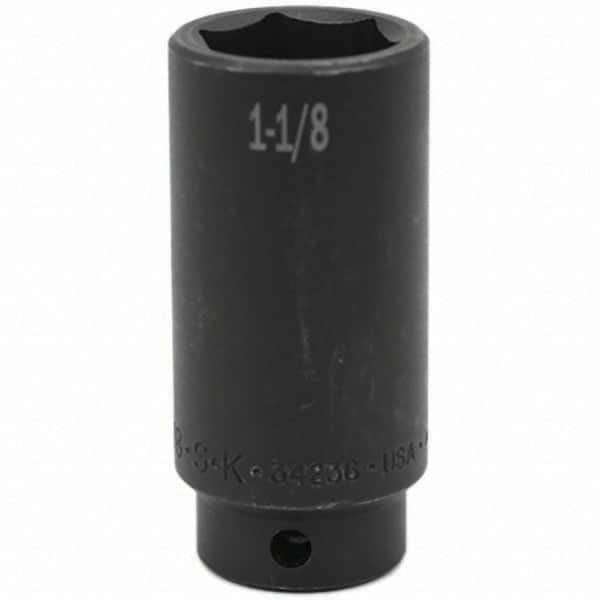SK - Impact Socket - 1/2"DR 1-1/8" DEEP IMPACT SOCKET - Exact Tooling
