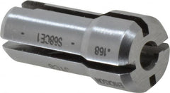Kennametal - 0.168" Double Angle Series J Hand Tap Collet - 5/32" & #8 Tap - Exact Tooling