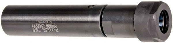 Kennametal - Straight Shank, Series DA180, Double Angle Reamer Collet Chuck - 2.96 Inch Projection, 1/32 to 3/4 Inch Collet Capacity, 4-1/2 Inch Shank Length - Exact Tooling