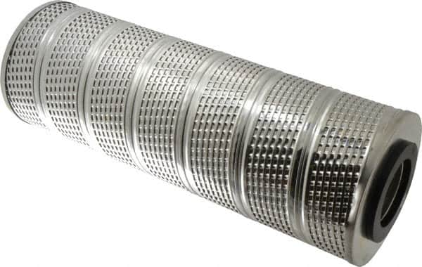 Parker - 6-1/4" OD, 5µ, Resin Cellulose Pleated-Resin Bonded Cartridge Filter - 18" Long - Exact Tooling