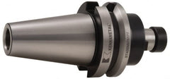 Kennametal - BT50 Taper Shank 1-1/2" Pilot Diam Shell Mill Holder - 1.77" Flange to Nose End Projection, 3.63" Nose Diam, 3/4-16 Lock Screw, Through-Spindle & DIN Flange Coolant - Exact Tooling