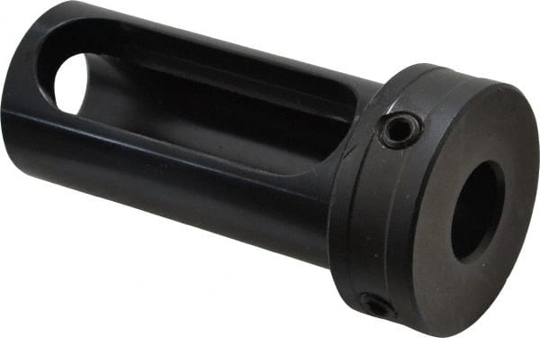 Global CNC Industries - 3/4" ID, 1-1/2" OD, 3-1/4" Length Under Head, Type Z Lathe Tool Holder Bushing - 3/4" Head Thickness, 2-7/8" Slot Length - Exact Tooling