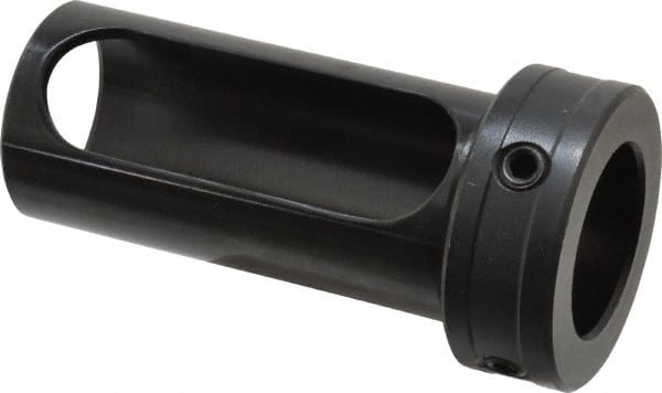 Global CNC Industries - 1-1/4" ID, 1-1/2" OD, 3-1/4" Length Under Head, Type Z Lathe Tool Holder Bushing - 3/4" Head Thickness, 2-7/8" Slot Length - Exact Tooling