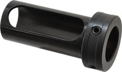 Global CNC Industries - 1-1/4" ID, 1-1/2" OD, 3-1/4" Length Under Head, Type Z Lathe Tool Holder Bushing - 3/4" Head Thickness, 2-7/8" Slot Length - Exact Tooling