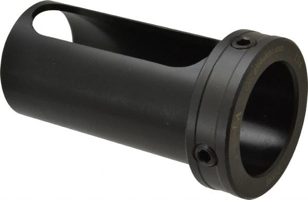 Global CNC Industries - 1-3/4" ID, 2" OD, 3-3/4" Length Under Head, Type Z Lathe Tool Holder Bushing - 3/4" Head Thickness, 3-3/8" Slot Length - Exact Tooling