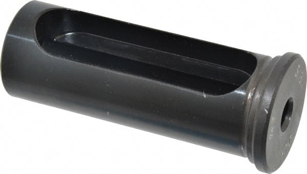 Global CNC Industries - 3/8" ID, 1-1/4" OD, 3-1/4" Length Under Head, Type C Lathe Tool Holder Bushing - 2-7/8" Slot Length - Exact Tooling