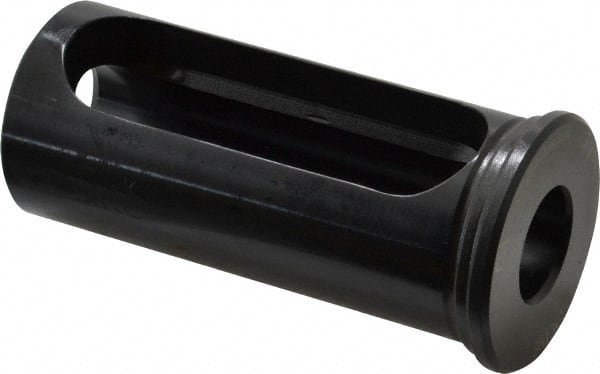 Global CNC Industries - 3/4" ID, 1-1/2" OD, 3-3/8" Length Under Head, Type C Lathe Tool Holder Bushing - 3" Slot Length - Exact Tooling