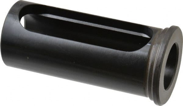 Global CNC Industries - 1" ID, 1-1/2" OD, 3-3/8" Length Under Head, Type C Lathe Tool Holder Bushing - 3" Slot Length - Exact Tooling