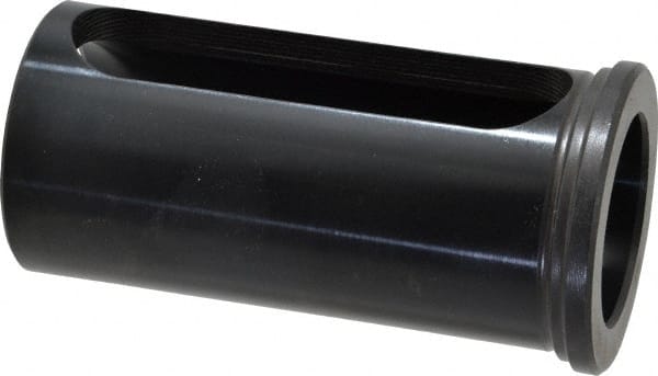 Global CNC Industries - 1-1/2" ID, 2" OD, 4" Length Under Head, Type C Lathe Tool Holder Bushing - 3-5/8" Slot Length - Exact Tooling