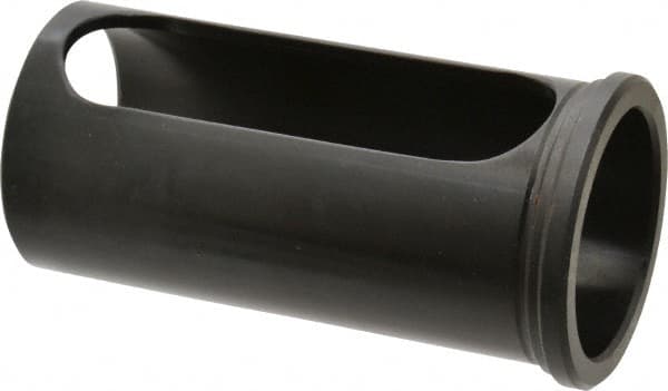 Global CNC Industries - 1-3/4" ID, 2" OD, 4" Length Under Head, Type C Lathe Tool Holder Bushing - 3-5/8" Slot Length - Exact Tooling