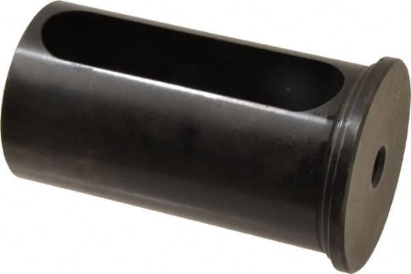 Global CNC Industries - 1/2" ID, 2-1/2" OD, 4-1/2" Length Under Head, Type C Lathe Tool Holder Bushing - 4-1/8" Slot Length - Exact Tooling