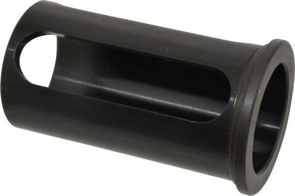 Global CNC Industries - 2" ID, 2-1/2" OD, 4-1/2" Length Under Head, Type C Lathe Tool Holder Bushing - 4-1/8" Slot Length - Exact Tooling