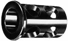 Global CNC Industries - 2-1/2" ID, 3" OD, 4-1/2" Length Under Head, Type J Lathe Tool Holder Bushing - 1-1/4" Hole Diam - Exact Tooling